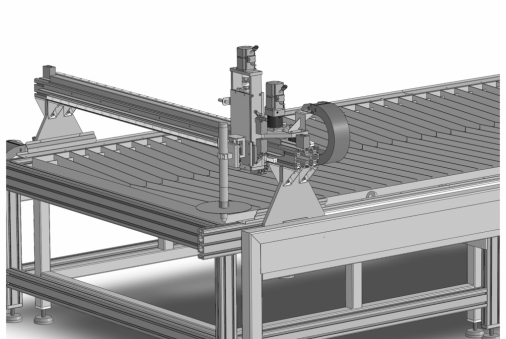 Masă CNC de tăiat cu plasmă